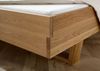 Bett mit Nachttisch links Eiche 140x200x85 natur geölt, Kopfteil anthrazit FICHTELBERG #49 Bild 5