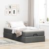 vidaXL Ottoman-Bett mit Matratze Dunkelgrau 100x200 cm Stoff 3311086 Bild 3