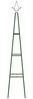 vidaXL Garten-Rankhilfen 2 Stk. Dunkelgrün 35x35x195 cm Eisen 47096 Bild 2