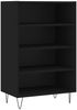 vidaXL Highboard Schwarz 57x35x90 cm Holzwerkstoff 827229 Bild 2