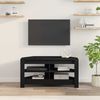 vidaXL EckTVSchrank Schwarz 102 x 40,5 x 45 cm Holzwerkstoff 889776 Bild 4
