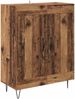 vidaXL Sideboard Altholz 69,5 x 34 x 90 cm Verbundholz und Eisen 881597 Bild 2