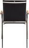 Kettler Edelstahl Diamond Stapelsessel Garten Teak Armlehne Bild 4