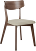Esszimmerstuhl 2er Set HOPE Holz Helles Beige Bild 4