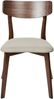 Esszimmerstuhl 2er Set HOPE Holz Helles Beige Bild 5