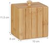 Relaxdays 2 x Aufbewahrungsbox mit Deckel Bild 3