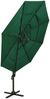 vidaXL Sonnenschirm mit Aluminium-Mast 4-lagig Grün 3x3 m 313829 Bild 5