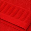 Seiftuch Uni Baumwolle 30 x 30 cm hellrot Bild 4