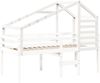 vidaXL Dach für Kinderbett Weiß 188x82x113 cm Massivholz Kiefer 846883 Bild 3