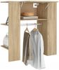 vidaXL Flurschrank Sonoma-Eiche 97,5x37x99 cm Holzwerkstoff 808768 Bild 4
