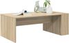 vidaXL Couchtisch, Holz Sonoma-Eiche, 95 x 50 x 34 cm Bild 3