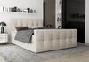 AX LIVING Boxspringbett 180x200 mit Bettkasten Settlio in Creme – Stil & Komfort Bild 1