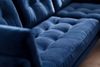 Trends by HG Ecksofa Landau L-Form, in Cord-Stoff mit Metallfuß Bild 4