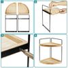 Belle Vous Dekoobjekt BELLE VOUS 2-Stöckiges Badezimmer Eckregal Stehend - Eckregal Küche Bild 3