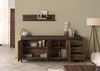 Sideboard Kernbuche 210x45x85 tabacco braun geölt VILLANDERS #252 Bild 4