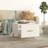 vidaXL Couchtische 2 Stk. Weiß 50x50x40 cm Holzwerkstoff 812709 Bild 3