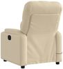 vidaXL Massagesessel Elektrisch Creme Stoff 3204707 Bild 5