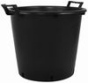 Geli Blumentopf Pflanzcontainer aus Kunststoff mit Griff Schwarz Containertopf Bild 4