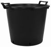 Geli Blumentopf Pflanzcontainer aus Kunststoff mit Griff Schwarz Containertopf Bild 3