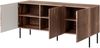 Mirjan24 'Aropo' Sideboard, Laminatplatte Nuss Warmia, 70 x 42 x 150 cm Bild 4