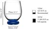 RIEDEL 4900/02DB FATTO A MANO Tumbler Piccolo - DUNKELBLAU, handgefertigt Bild 2