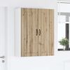 vidaXL Wandschrank LUCCA Artisan-Eiche 80 x 31 x 100 cm Holzwerkstoff 885154 Bild 4