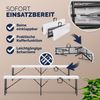 CASARIA® Bierbank, klappbar mit Tragegriff, 2er-Set Bild 4