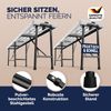 CASARIA® Bierbank, klappbar mit Tragegriff, 2er-Set Bild 3