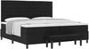 vidaXL Boxspringbett mit Matratze Schwarz 200 x 200 cm Stoff 3344018 Bild 2