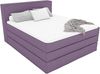 99rooms Santiago Boxspringbett Lila Velours SORO 180x200 cm Taschen-Federung Bild 4