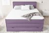 99rooms Santiago Boxspringbett Lila Velours SORO 180x200 cm Taschen-Federung Bild 3