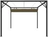 Gartenpavillon, Pavillon mit Ausziehbarem Dach 3x3 m Taupe 180 g/m² Bild 4