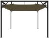 Gartenpavillon, Pavillon mit Ausziehbarem Dach 3x3 m Taupe 180 g/m² Bild 3