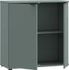 Kommode >GANYMEDE< 2 Türen, 1 Boden, in Salbei - 80,1x82,3x34,1cm (BxHxT) Bild 5