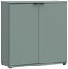 Kommode >GANYMEDE< 2 Türen, 1 Boden, in Salbei - 80,1x82,3x34,1cm (BxHxT) Bild 4