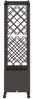 vidaXL Hochbeet mit Rankgitter und Dach Braun 163 x 40 x 144 cm PP 3423108 Bild 4