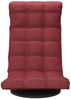 vidaXL Bodenstuhl Drehbar Weinrot Stoff 336582 Bild 3
