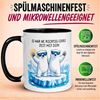 Momentals Tasse Abschiedsgeschenk Kollegen – „Es war ne richtig coole Zeit mit dir“, Gratis Versand · Links-&Rechtshänder · Spülmaschinenfest Bild 4