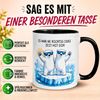 Momentals Tasse Abschiedsgeschenk Kollegen – „Es war ne richtig coole Zeit mit dir“, Gratis Versand · Links-&Rechtshänder · Spülmaschinenfest Bild 2