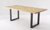 Esszimmertisch Rockford | 200x100 | Wildeiche massiv | U-Gestell Bild 2
