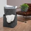 N8WERK Aufbewahrungskorb Filz-Aufbewahrungstasche mit Henkel, Griff in S und M, S: 40x30x30cm, M: 35x25x25cm Bild 4