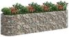 vidaXL Gabionen-Hochbeet Verzinktes Eisen 400x100x100 cm 152047 Bild 3