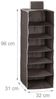 Relaxdays Hängeregal Kleiderschrank 6 Fächer Bild 5