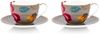 PiP Studio Tasse Blooming Tales Fantasy Khaki Tasse mit Untertasse 0,3l Set2, Porzellan Bild 2