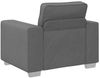 vidaXL Sofa-Sessel Dunkelgrau 100 cm Stoff 4105208 Bild 3