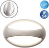 Außenwandleuchte LED Wandleuchte Außen Wandlampe Wandstrahler Grau 1114323 Bild 5