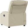 vidaXL Massagesessel Creme Kunstleder 374124 Bild 4