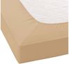 Janine Spannbetttuch 5002 Elastic 180/200 bis 200/220 cm nougat Fb. 37 Bild 3