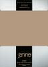 Janine Spannbetttuch 5002 Elastic 180/200 bis 200/220 cm nougat Fb. 37 Bild 4