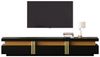 BlingBin Lowboard TV-Schrank mit Marmor-Optik, TV-Board Für Fernseher bis 90 Zoll (1er Set, 1 St, Lowboard 200 x 40 x 42 cm), TV-Kommode, Drei Schubladen und 1 Kabelmanagement Bild 4